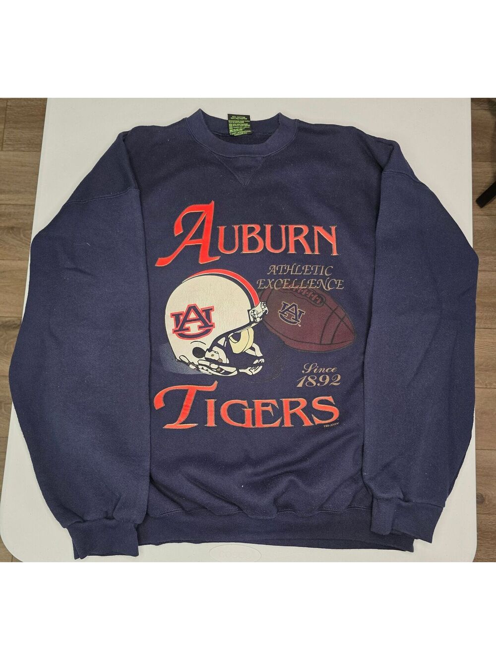 90s NCAA Auburn Tigers Crewneck